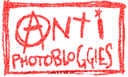 Anti-photobloggies
